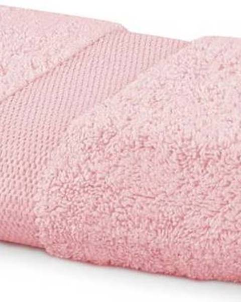 DecoKing Růžový ručník DecoKing Marina, 50 x 100 cm