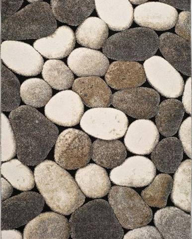 Šedý koberec Universal Pebble, 60 x 120 cm