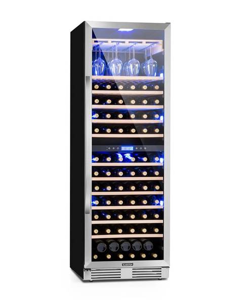Klarstein Klarstein Vinovilla Grande Duo, velkokapacitní vinotéka, chladnička, 425l, 165 lahví, 3barevné LED osvětlení