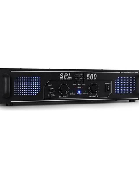 Skytec Skytec SPL-500 černý, PA zesilovač 500W, LED, ekvalizér