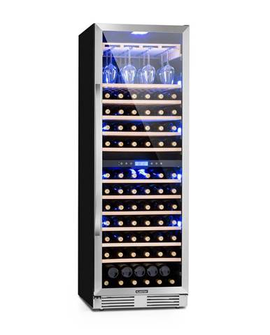 Klarstein Vinovilla Grande Duo, velkokapacitní vinotéka, chladnička, 425l, 165 lahví, 3barevné LED osvětlení
