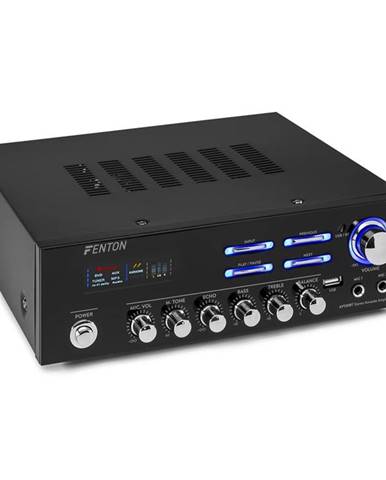Fenton AV120BT, surround HiFi zesilovač, 120 W RMS, (2 x 60 W na 8 Ohm), BT/USB /AUX