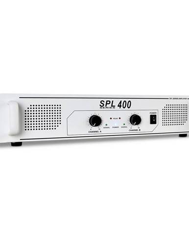 Skytec SPL-400 bílý, 1200W, HiFi PA zesilovač