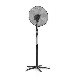 Klarstein Summer Vibe, stojanový ventilátor, 16", 55 W, 2040 m³/h, oscilace 65 °, černý