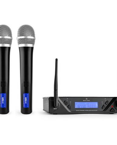 Bezdrátový mikrofonní set Malone UHF-450 Duo1, 2 kanály