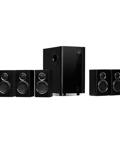 Auna Areal Touch, 5.1 reproduktorový systém, 200 W max., OneSide subwoofer, BT, USB, SD