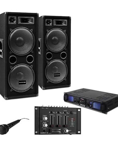 Electronic-Star DJ set "DJ-27", zesilovač, repro, až 2000W, USB, SD MP3