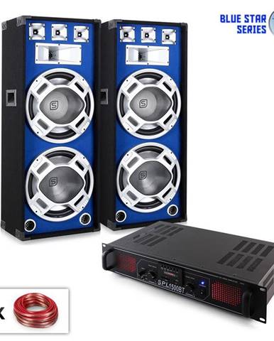 Electronic-Star PA set Blue Star Series „Beatsound bluetooth MP3“ 2000 W