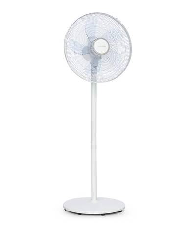Klarstein Windflower, stojanový ventilátor, 5 lopatek (15"/38,5 cm), 50 W, bílý