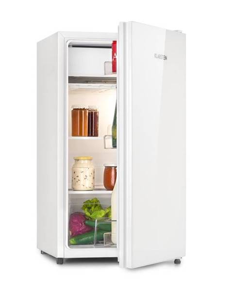 Klarstein Klarstein Luminance Frost, chladnička, 91 l, A+, chladící prostor na zeleninu, 2 skleněné police, bílá