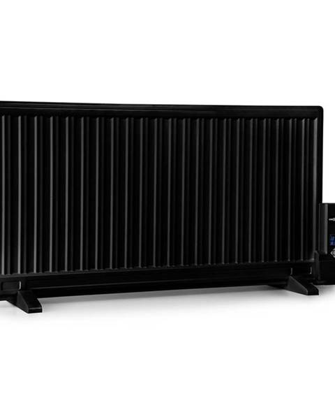 OneConcept OneConcept Wallander, olejový radiátor, 1000 W, termostat, olejové topení, ultra plochý design, černá barva