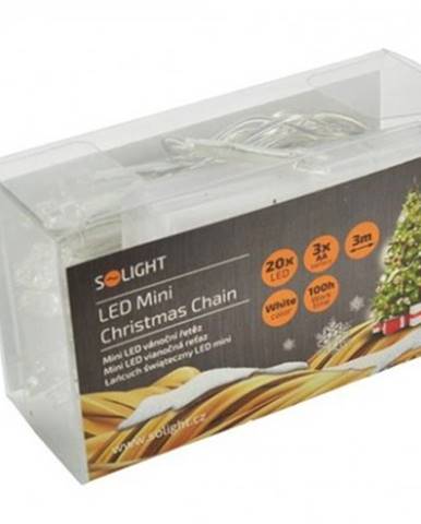 Vánoční osvětlení Solight 1V50W, LED, bílé, 3m