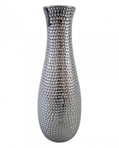 Keramická váza vk60 stříbrná