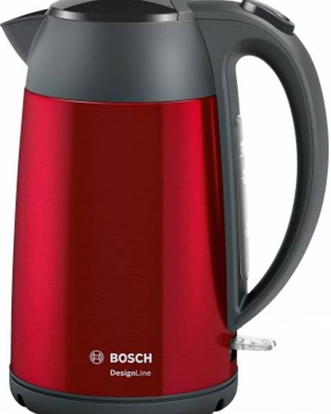 Bosch Rychlovarná konvice Bosch TWK3P424, červená, 1,7l