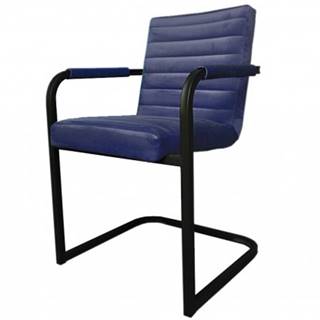 Jídelní židle jídelní židle merenga černá, modrá