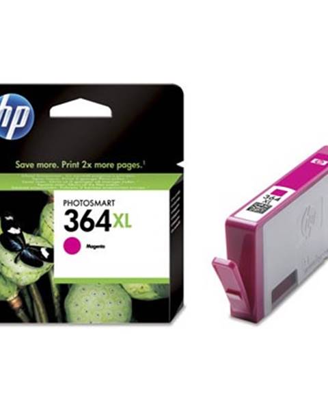 HP Cartridge HP CB324EE, 364XL, purpurová