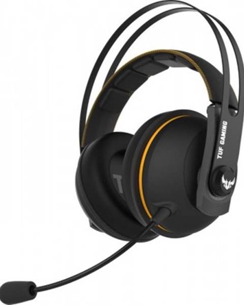 Sluchátka přes hlavu headset asus tuf gaming h7, bezdrátový, žlutý