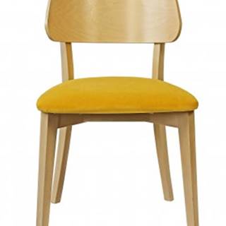 Jídelní židle jídelní židle medal dub, žlutá