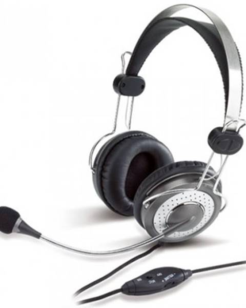 Genius Headset, náhlavní souprava sluchátka genius hs-04su, s mikrofonem
