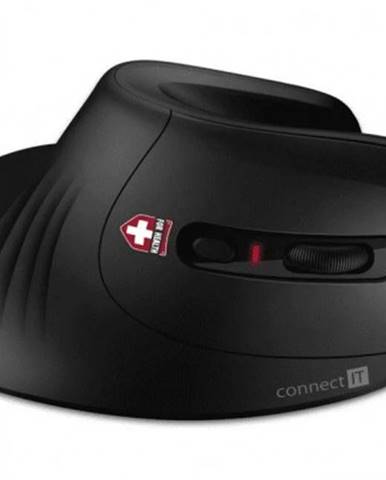 Bezdrátové myši bezdrátová myš connect it cmo-2900-bk, ergonomická, černá