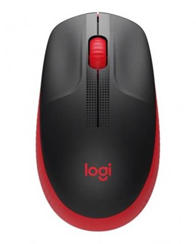 Bezdrátová myš Logitech M190, červená