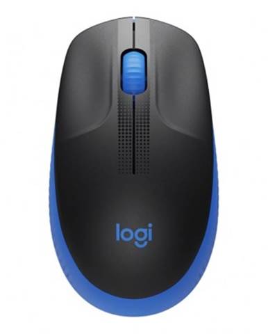 Bezdrátové myši bezdrátová myš logitech m190, modrá