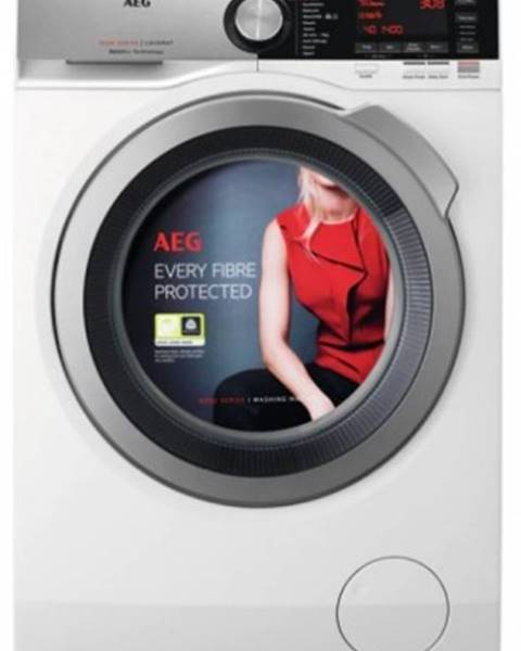 AEG Pračka předem plněná pračka s předním plněním aeg l8fbe48si, 8kg