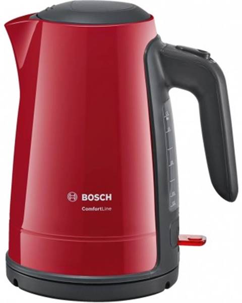 Bosch Rychlovarná konvice Bosch TWK6A014, červená/černá, 1,7l