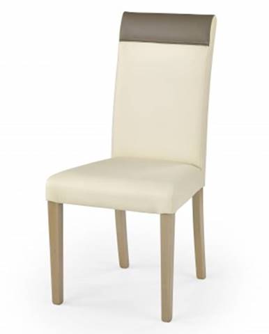 Jídelní židle jídelní židle norbert krémová, dub sonoma