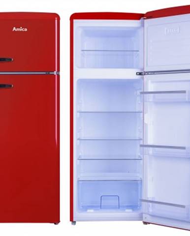 Kombinovaná lednice s mrazákem nahoře amica vd 1442 ar