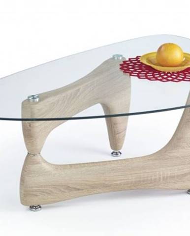 Konferenční stolek - skleněný konferenční stolek karen