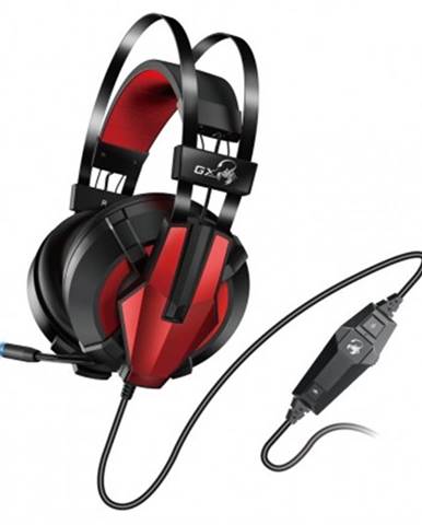 Sluchátka přes hlavu herní headset genius gx hs-g710v, 7.1, vibrační