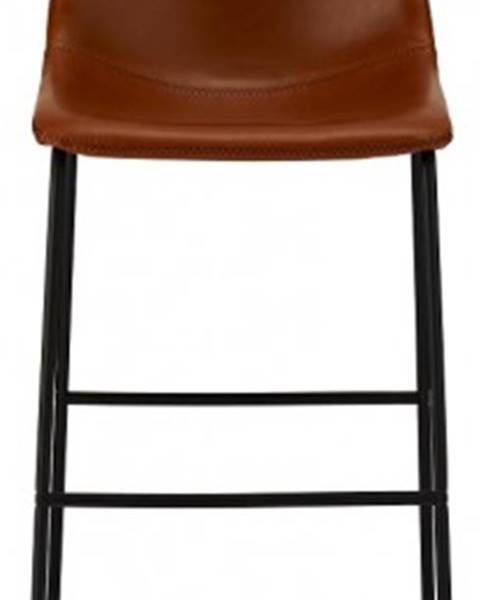 Furnhouse Barová židle Guaro hnědá, černá