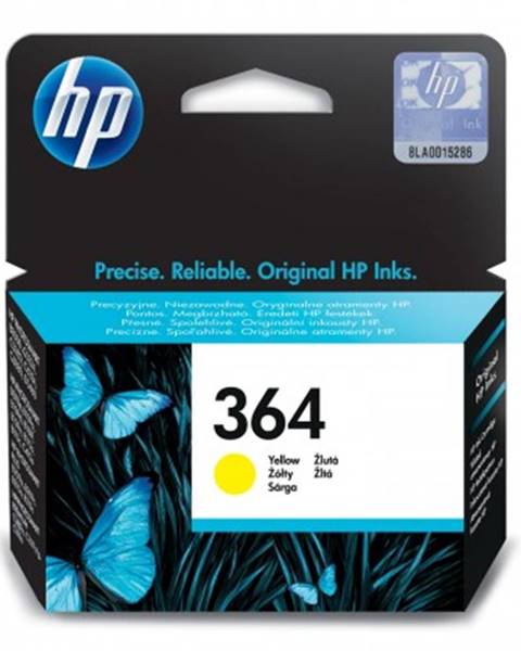 HP Cartridge HP CB320EE, 364, žlutá