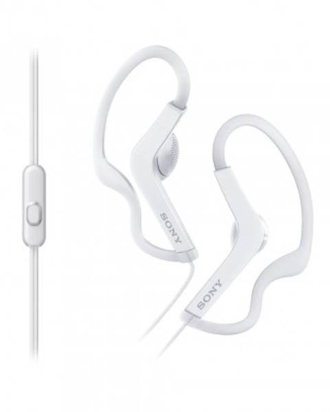 Sony Špuntová sluchátka sony sluchátka active, handsfree, bílé, mdras210apw.ce7
