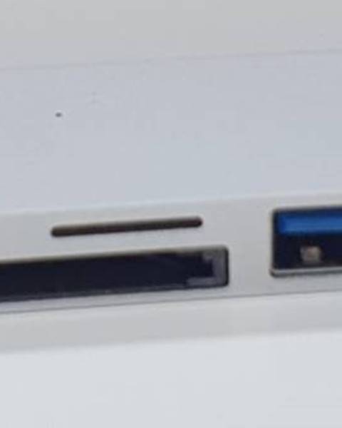 Olpran Hub Olpran BL-21B, USB-C / 2x USB, čtečka karet, USB-C, stříbrná