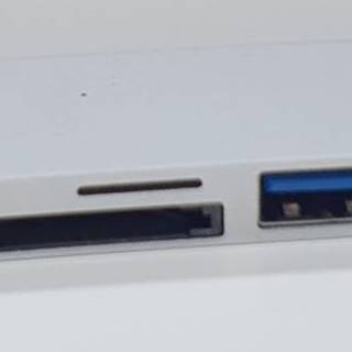 Hub Olpran BL-21B, USB-C / 2x USB, čtečka karet, USB-C, stříbrná