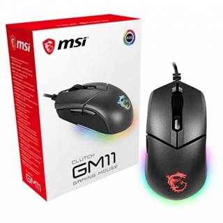 Drátové myši herní myš msi clutch gm11, 5000 dpi