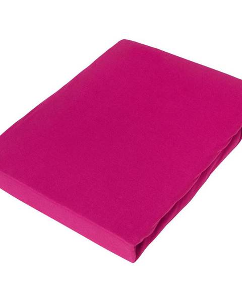 Novel Novel PROSTĚRADLO NAPÍNACÍ, žerzej, pink, 180/200 cm