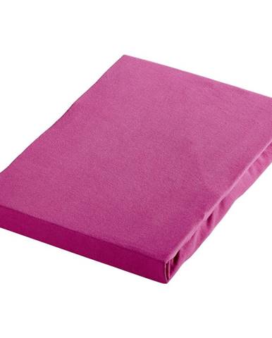 Novel PROSTĚRADLO NAPÍNACÍ, žerzej, pink, 100/200 cm