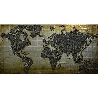 Monee OLEJOMALBA, mapa světa, 150/70 cm