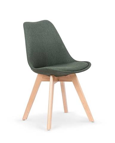 Halmar Jídelní židle K303, tmavě zelená