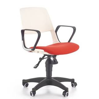 Halmar Dětská židle Jumbo, bílá/červená
