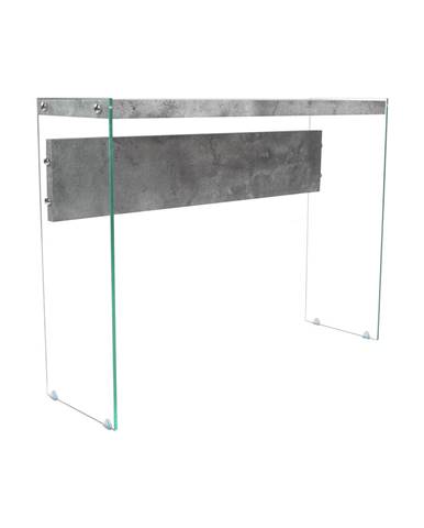 Odkládací stolek sklo/MDF