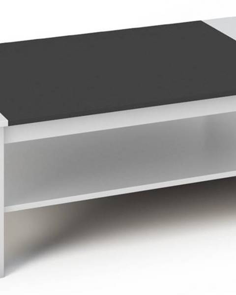 Smartshop BERN konferenční stolek, bílá/černá