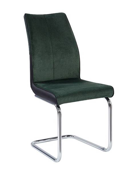 Smartshop Jídelní židle FARULA, smaragd/černá