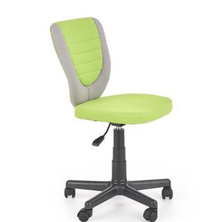 Dětská kancelářská židle TOBY, šedo-zelená
