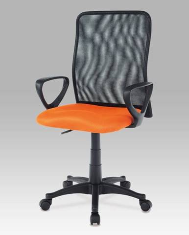 Kancelářská židle KA-B047 ORA, oranžová