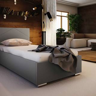 Čalouněná postel SOFIE 5 80X200 cm, béžová látka