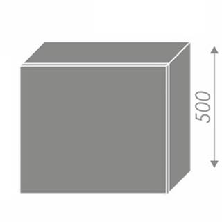 PLATINUM, skříňka horní na digestoř W8 60, korpus: grey, barva: white